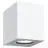 Nordlux Canto Kubi 2 Vägglampa Aluminium Vit Up & Down - 10.6W 500lm - 830 Varm Vit | IP44