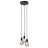 Nordlux Paco Pendellampa Metall 3-Spot Svart | Passande för 3x E27