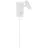 Nordlux LED Vägglampa Omari Vit 3.2W 320lm 41D - 827 Extra Varm Vit | Dimbar - Lutningsbar