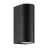 Nordlux Dion Vägglampa Aluminium Svart Up & Down | Passande för 2x GU10
