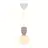 Nordlux Sadie Pendellampa Composite Beige | Passande för 1x E14