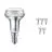 Flerpack 6x Philips Corepro LED Spot E14 R50 4.3W 320lm 36D - 827 Extra Varm Vit | Dimbar - Ersättare 60W