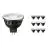 Flerpack 10x Philips Master LED Spot GU5.3 MR16 6.7W 440lm 36D - 930 Varm Vit | Bästa färgåtergivning - Dimbar - Ersättare 35W