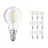 Flerpack 10x Ledvance Classic LED E14 Päron Filament Klar 4.2W 470lm - 927 Extra Varm Vit | Bästa färgåtergivning - Dimbar - Ersättare 40W