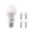 Flerpack 5x Calex Smart Tuya Wifi E27 Päron 8.5W 806lm - 822-840 Justerbar Vit | RGBW - Dimbar - Ersättare 60W