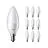 Flerpack 10x Philips Corepro LED Kronljus E14 Matt 5W 470lm - 827 Extra Varm Vit | Ersättare 40W