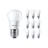 Flerpack 10x Philips Corepro LED Lustre E27 boll Matt 5W 470lm - 827 Extra Varm Vit | Ersättare 40W