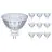 Flerpack 10x Philips Corepro LED Spot GU5.3 MR16 4.4W 390lm 36D - 840 Kallvit | Ersättare 35W