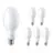 Flerpack 6x Philips TrueForce Core LED E27 HPL/SON Matt 18W 3000lm 300D - 840 Kallvit | Ersättare 80W