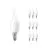 Flerpack 10x Philips Corepro LED Kronljus E14 Böjd-tip Matt 2.2W 250lm - 827 Extra Varm Vit - Ersättare 25W