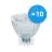 Flerpack 10x Ledvance Performance LED Spot Reflektor GU4 MR11 4.5W 345lm 36D - 927 Extra Varm Vit | Bästa färgåtergivning - Dimbar - Ersättare 35W