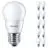 Flerpack 10x Philips Corepro LED Lustre E27 boll Matt 7W 806lm - 827 Extra Varm Vit | Ersättare 60W