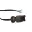 Noxion GST - Kompatibel Strömkabel Svart - Manlig + Öppna ändar - 2m - 3 pole 0,75mm2