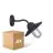 Flerpack 4x D'Lite Vägglampa Ember Svart | IP54 - Passande för 1x E27