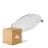 Flerpack 4x Ledvance LED Downlight Slim Runda DN155 12W 1020lm 120D - 840 Kallvit | 169mm 