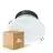 Flerpack 4x Philips LED Downlight Coreline DN142B Aluminium Vit 19.2W 2300lm 60D - 830 Varm Vit | Utskärning   200mm - IP20 - Vit Reflektor