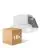 Flerpack 10x Ledvance LED Spot Air Adjust Aluminium Vit 4W 320lm 36D - 930 Varm Vit | Utskärning   68mm - IP23 - Bästa färgåtergivning - Dimbar