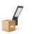 Flerpack 4x Steinel LED Strålkastare XLED Home Antracit 10.5W 550lm - 830 Varm Vit | IP44 - Rörelsesensor - Symmetrisk