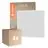 Flerpack 4x Ledvance LED Panel Kompakt Aluminium Vit 33W 3630lm - 840 Kallvit | 60x60cm - UGR < 19