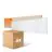 Flerpack 4x Ledvance LED Panel Kompakt Aluminium Vit 33W 3630lm - 840 Kallvit | 120x30cm