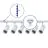 Komplett set 1-Fas Rail 3 Meter Vit | incl. 6x Spot + GU10 2700K 3W Dimbar + Ändkåpa, Strömkontakt och I-Anslutningsstycke