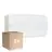 Flerpack 5x Philips LED Säkerhet Ledinaire WL055V Vit 6W 600lm - 830 Varm Vit | 374x150mm - IP65