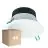 Flerpack 4x Philips LED Downlight Coreline DN142B Aluminium Vit 9.8W 1200lm 60D - 840 Kallvit | Utskärning   155mm - IP20 - Vit Reflektor