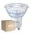 Flerpack 10x Philips MASTER Value LED Spot GU10 PAR16 5.5W 575lm 36D - 940 Kallvit | Bästa Färgåtergivning - Dimbar - Ersättare 80W