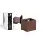 D'Lite Vägglampa Nova Rust Up & Down 4.9W 480lm - 830 Varm Vit | IP54 - Justerbar strålvinkel