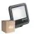 Flerpack 4x Ledvance LED Strålkastare Aluminium Svart 69W 9150lm 100D - 830 Varm Vit | IP66 - Symmetrisk