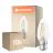 Flerpack 10x Ledvance Classic LED B22 Kronljus Filament Klar 1.8W 250lm - 827 Extra Varm Vit | Ersättare 25W