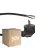 Flerpack 50x Noxion Power Strömkabel Svart - Schuko Europlug + Öppna ändar - 2m - 3 pole 0,75mm2