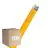 Flerpack 10x Ledvance LED Rör T8 Superior (EM/Mains) High Output 18W 2000lm - Gul | 120cm - Ersättare 36W