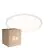 Flerpack 6x Nordlux LED Taklampa Oja 42 Vit 24W 2200lm - 830-840 CCT | IP54 - Dimbar