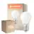 Flerpack 10x Ledvance Classic LED E27 Päron Matt 1.8W 250lm - 827 Extra Varm Vit | Dimbar - Ersättare 25W