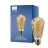 Philips MASTER Value LED Lampa E27 Edison Filament Guld 4W 250lm - 818 Extra Varm Vit | Dimbar - Ersättare 25W