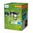 Philips Solar Radii Vägglampa Metall Svart 1.3W 250lm - 830 Varm Vit | IP44