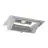 LED Downlight Wallwasher Wally Maxi Grå 46W 6400lm 70x75D - 840 Kallvit - 238x145mm