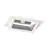 LED Downlight Wallwasher Wally Maxi Vit 46W 6400lm 70x75D - 840 Kallvit - 238x145mm