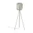 Eglo Golvlampa Romazzina Stål Slipad | IP20 - Passande för 1x E27 