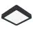 Eglo Taklampa Fueva 6 Plast Svart 7W 1100lm - 827-840-865 CCT