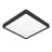 Eglo Taklampa Badrumsbelysning Fueva 6 Plast Svart 13W 2100lm - 827-840-865 CCT