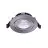 Noxion LED Lutningsbar Slim Spot Silver Runda 6W 550lm 60D - 927 Extra Varm Vit | 85mm - IP54 - Dimbar - Bästa Färgåtergivning