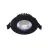 Noxion LED Lutningsbar Slim Spot Svart Runda 6W 550lm 60D - 927 Extra Varm Vit | 85mm - IP54 - Dimbar - Bästa Färgåtergivning