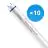 Flerpack 10x Philips LED Rör T8 MASTER (EM/Mains) Ultra Output 21.7W 3700lm - 840 Kallvit | 150cm - Ersättare 58W