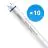 Flerpack 10x Philips LED Rör T8 MASTER (EM/Mains) Ultra Output 14.7W 2500lm - 865 Dagsljus | 120cm - Ersättare 36W