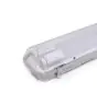 Noxion LED Allmänbruksarmatur Vattentät Armatur Poseidon V2.0 incl. 2x Noxion LED Rör T8 Standard Output 19W 2x2300lm - 830 Varm Vit | 150cm