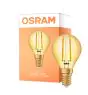 Osram Vintage 1906 LED E14 boll Filament Guld 2.5W 220lm - 824 Extra Varm Vit | Ersättare 25W