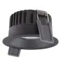 Ledvance LED Spot Fix Aluminium Svart 8W 680lm 36D - 930 Varm Vit | Utskärning   68mm - IP44 - Bästa färgåtergivning - Dimbar