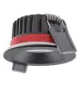 Ledvance LED Spot Fire Rated Aluminium Svart 8W 680lm 36D - 930 Varm Vit | Utskärning   68mm - IP65 - Bästa färgåtergivning - Dimbar